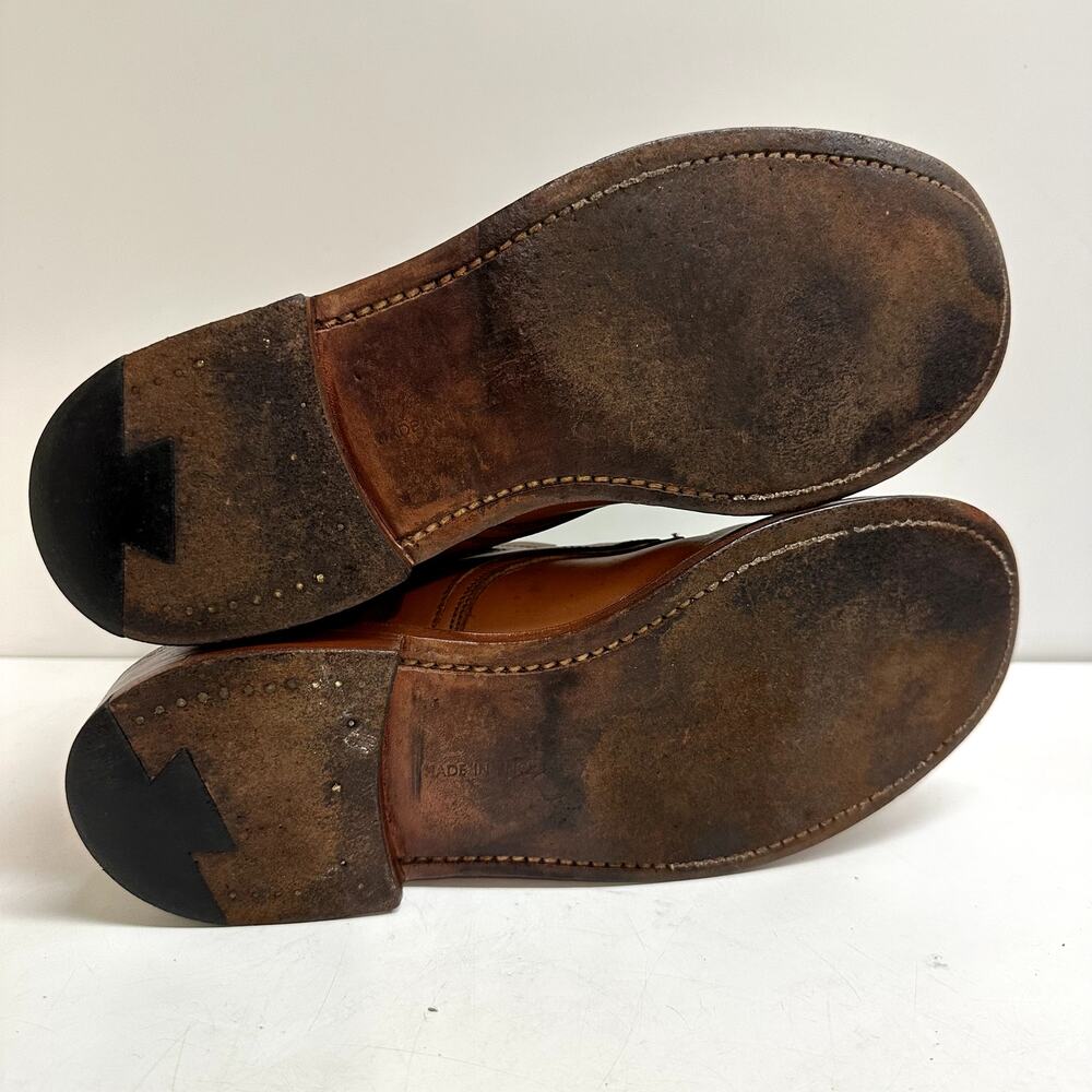 VGUC Tricker's Women;s Brown Cap Toe Boots RARE Made in England UK 5 / US 6 - Picture 11 of 13